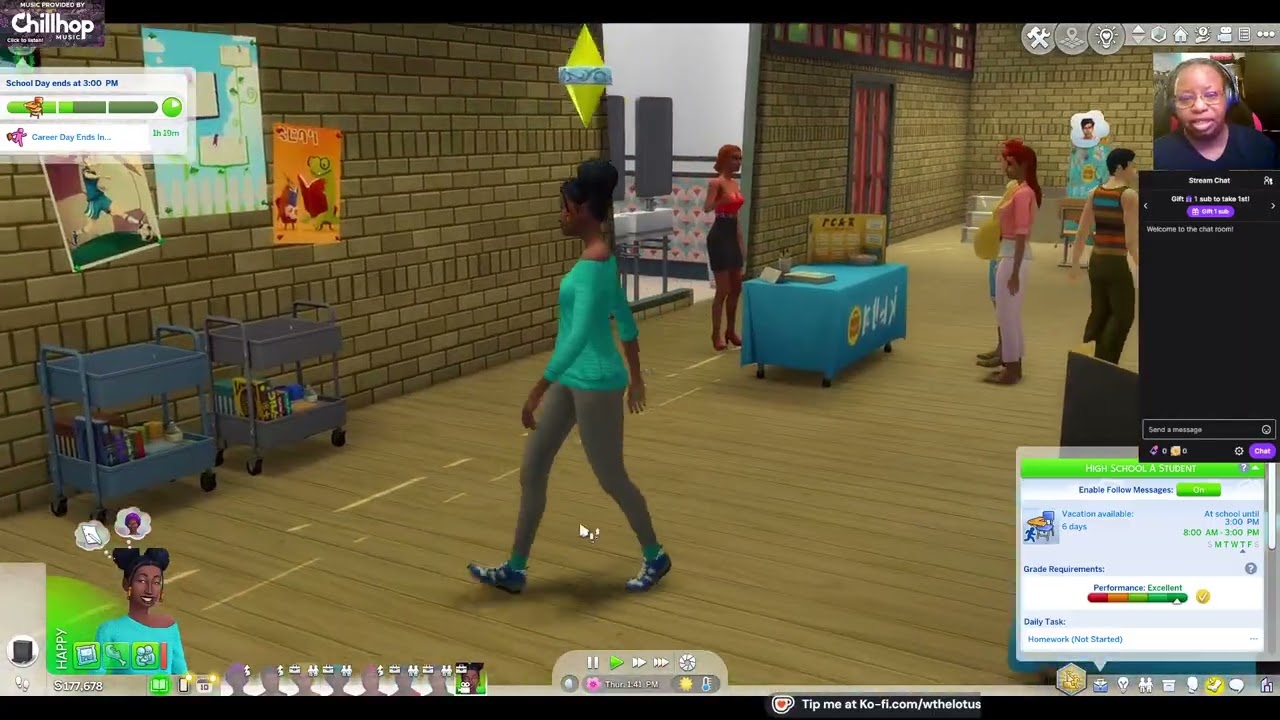 Sims 4 Twitch Stream:  2026 February 6 - Harley's Bunch Spellcaster Household