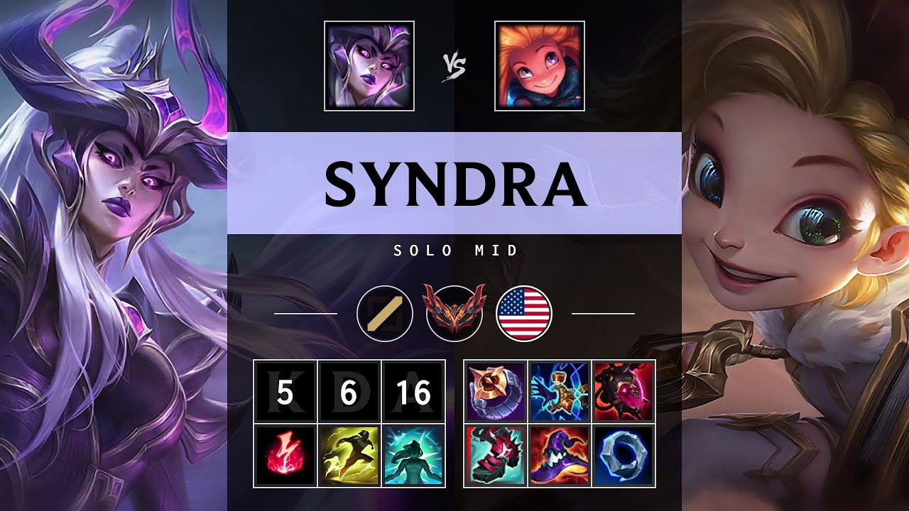 Syndra Mid vs Zoe - NA Grandmaster Patch 25.12