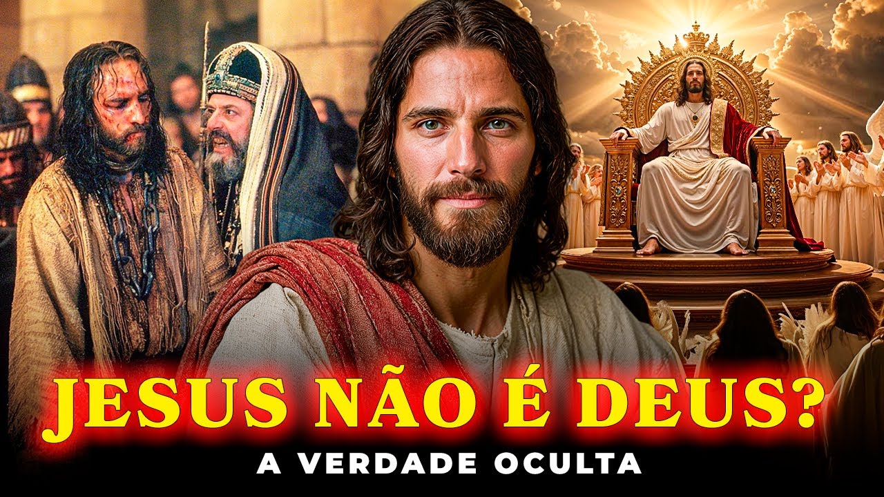 Jesus n&atilde;o &eacute; Deus? DESCUBRA A VERDADE Oculta Escrita na B&iacute;blia