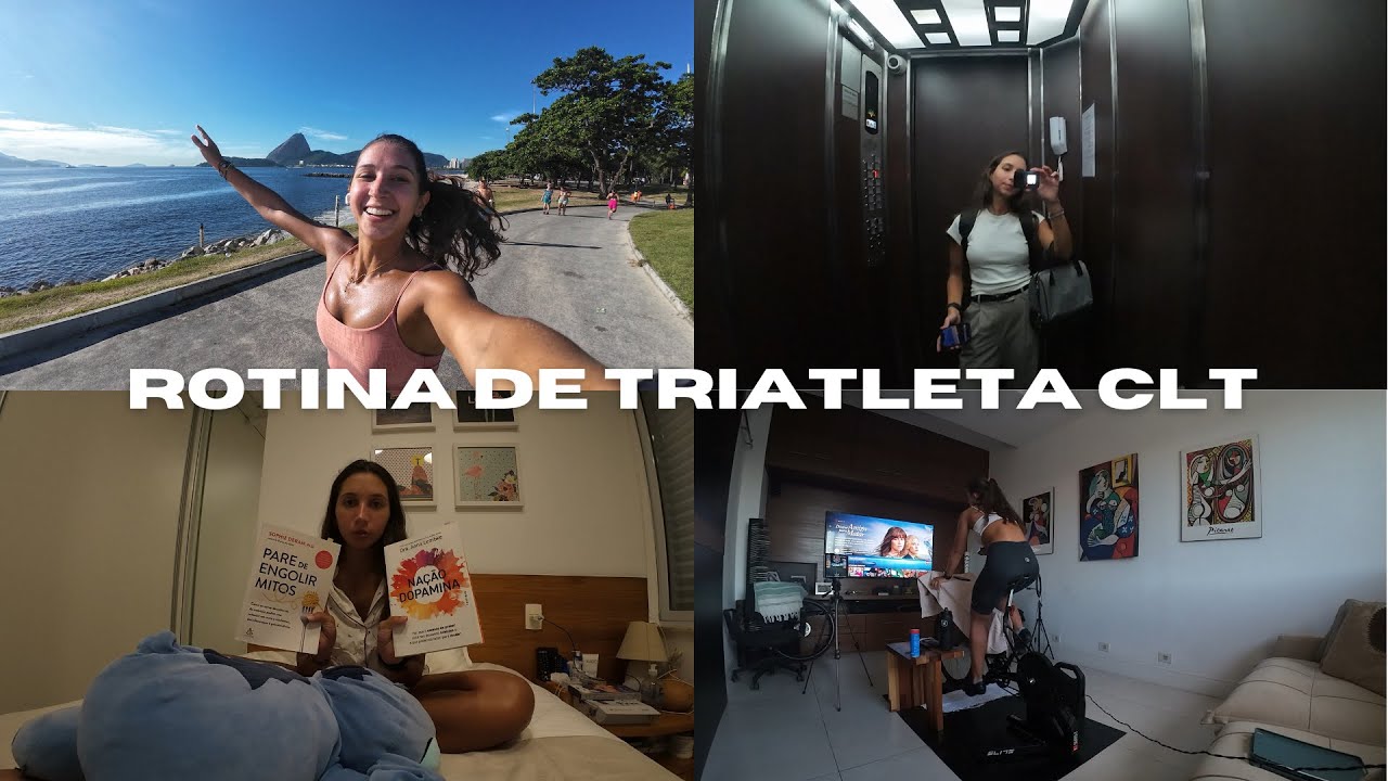 UM DIA NA VIDA DE UMA TRIATLETA AMADORA - clt e criadora de conteúdo