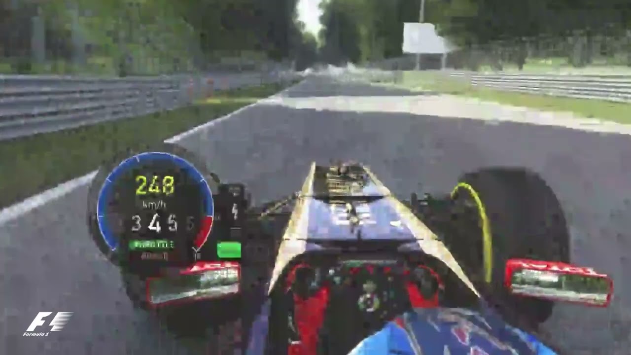 F1 2011 Lotus Onboard Monza [Additional filters and audio changes]