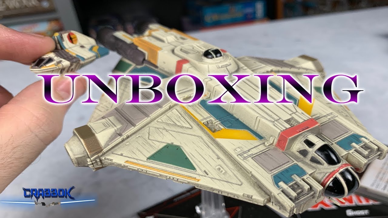 X-Wing - Wave 5 Ghost Unboxing