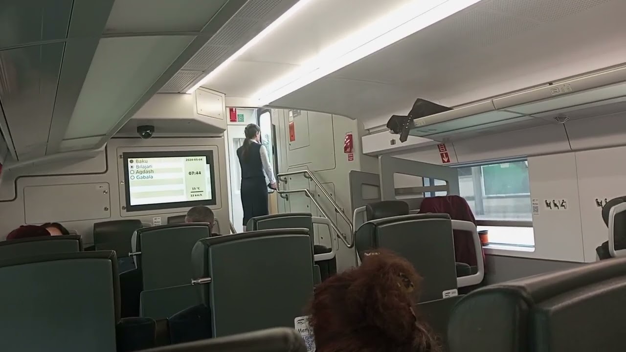 By Train Baku to Gabala Azerbaijan🇦🇿 | 4 May 2024