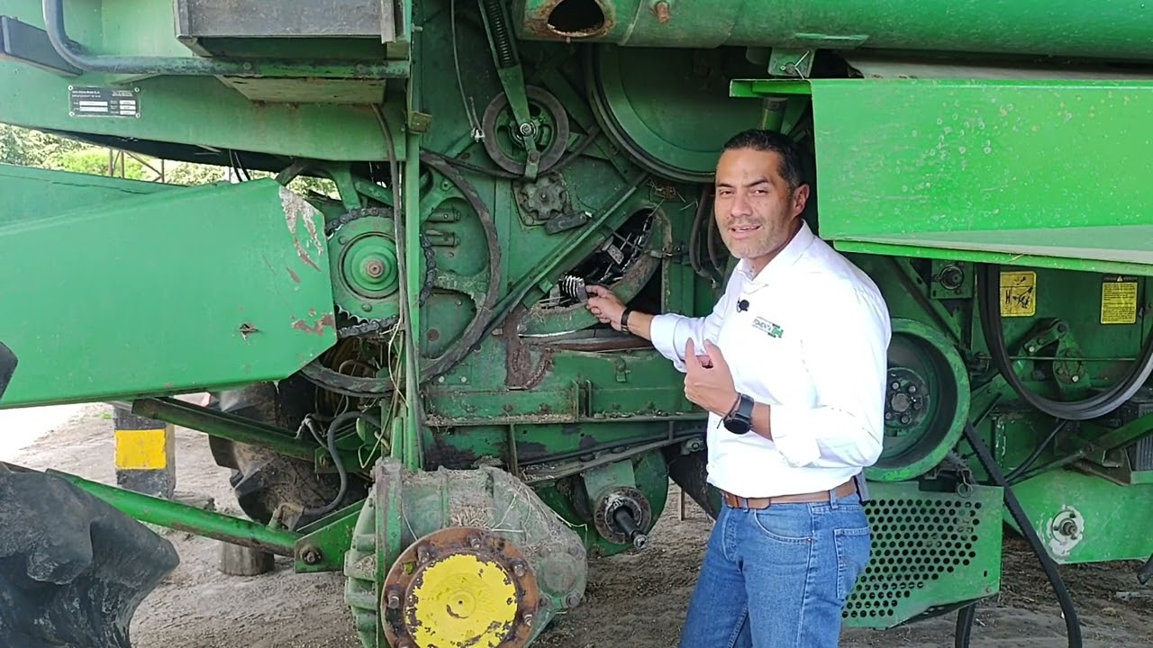Mantenimiento de los cóncavos en una cosechadora de granos