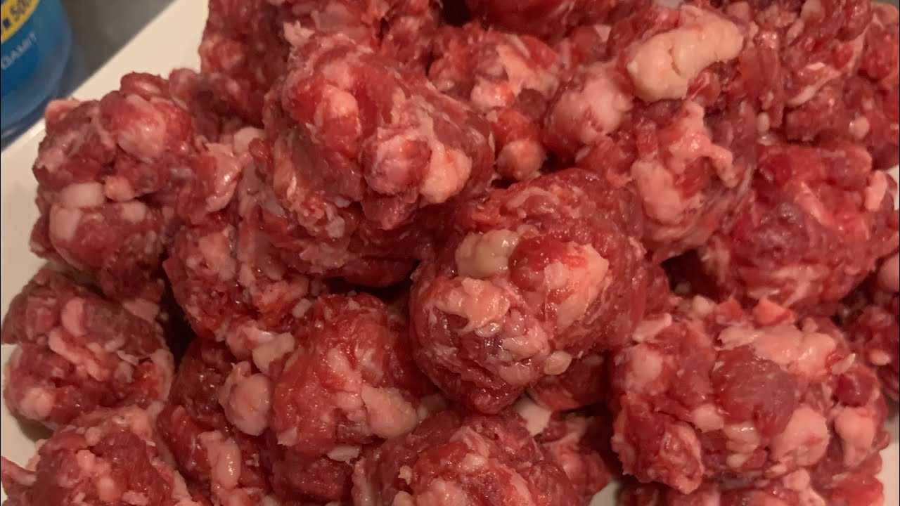 【ハンバーガーのパティの仕込み】本格的な仕込み編