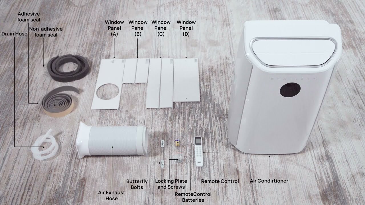 How to install the DREO Portable Air Conditioner