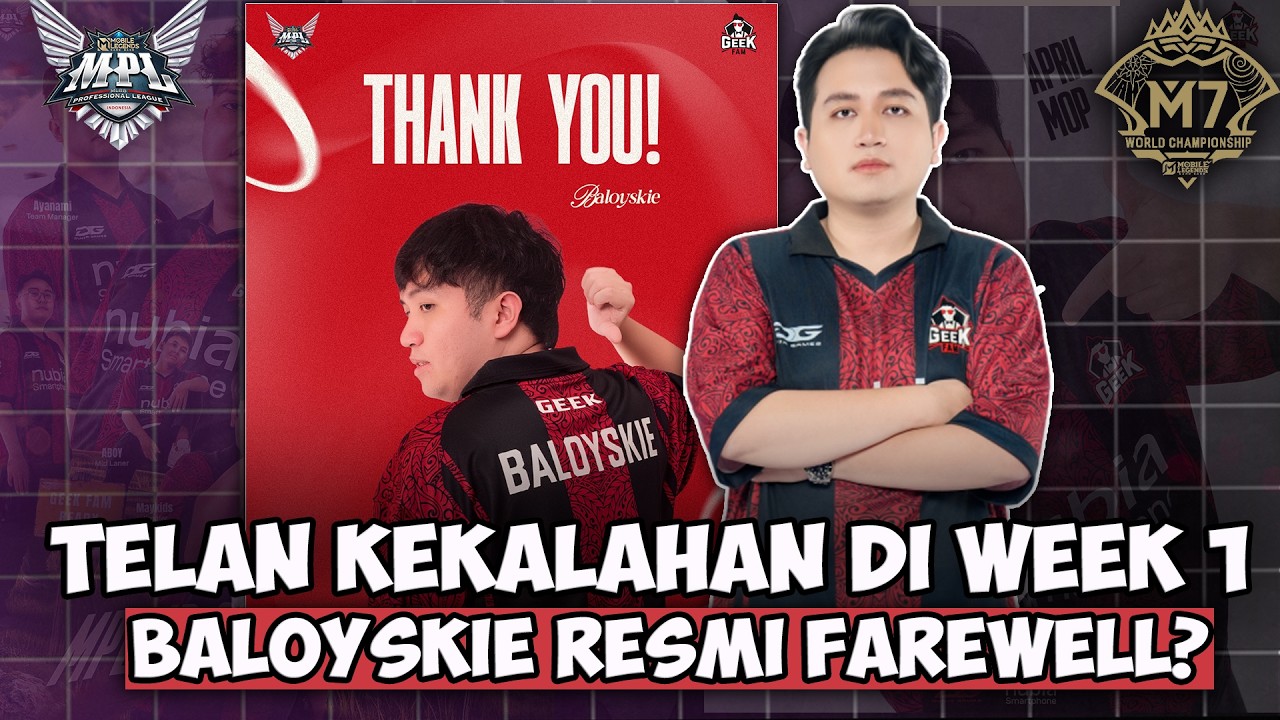 BALOYSKIE RESMI FAREWELL??!! BANYAK AMUNISI BARU DI WEEK 2 MPL ID SEASON 17 | UPDATE ESPORT MLBB