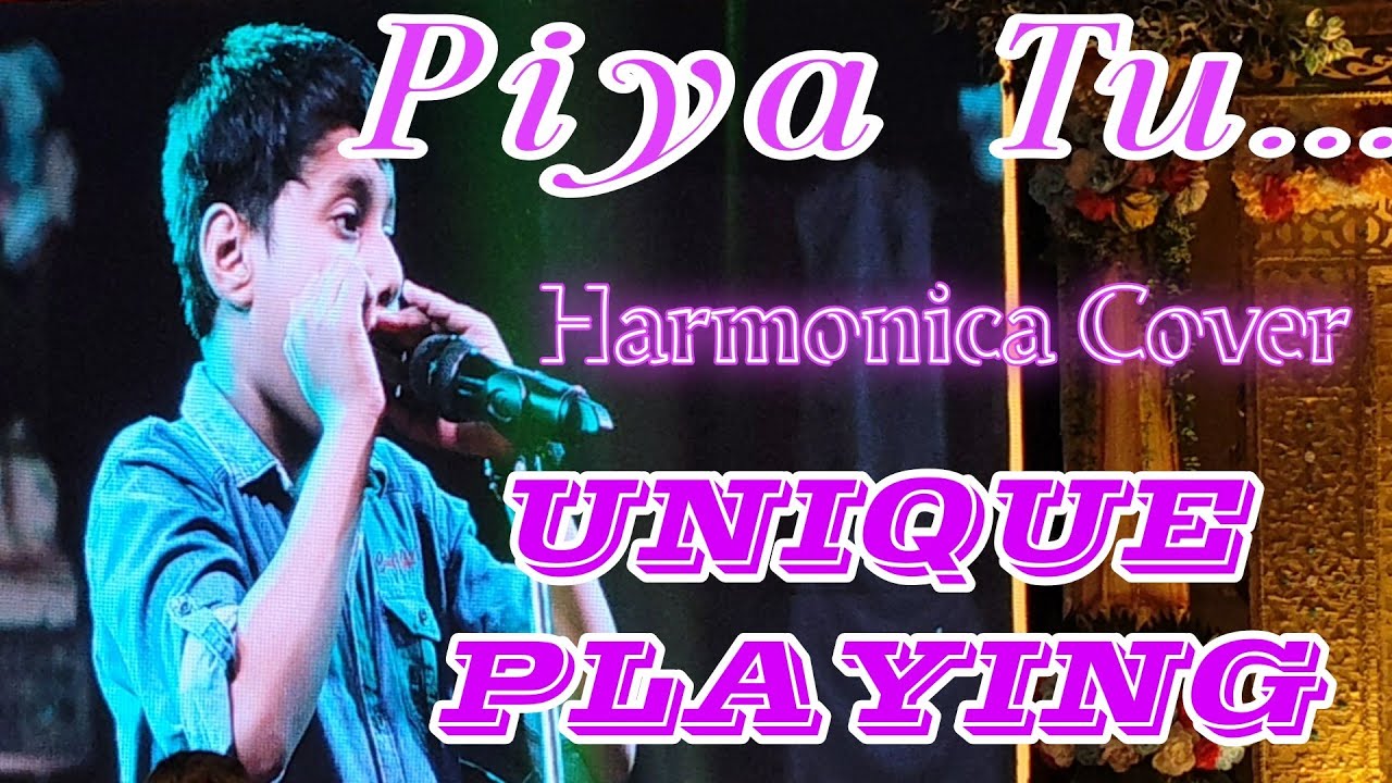 Piya Tu ab to aaja || Harmonica || Retro Bollywood song || Stage performance by Aaratrik Jana 