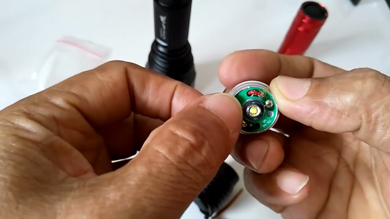 DIY senter murah yang sering problem pada grounding.