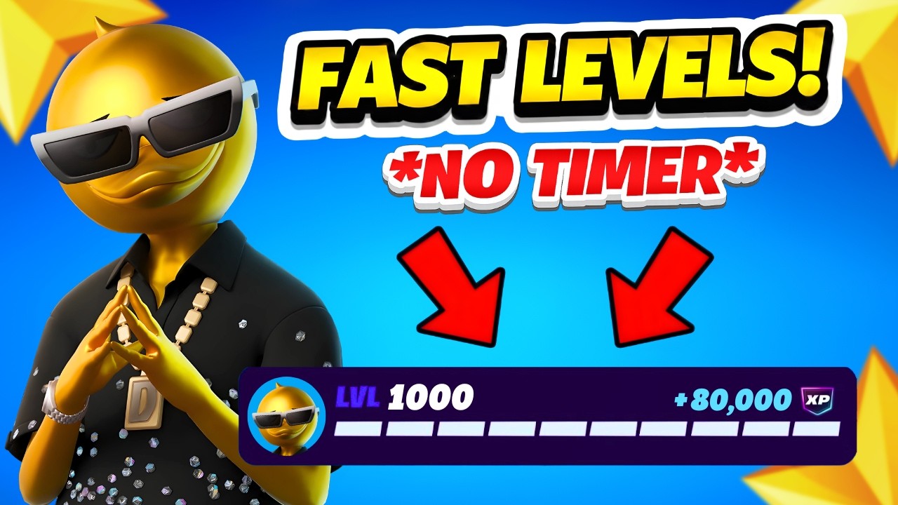 NEW BEST XP GLITCH MAP How to Get 100 Levels FAST in FORTNITE Chapter 7 Season 3! (NO TIMER XP)