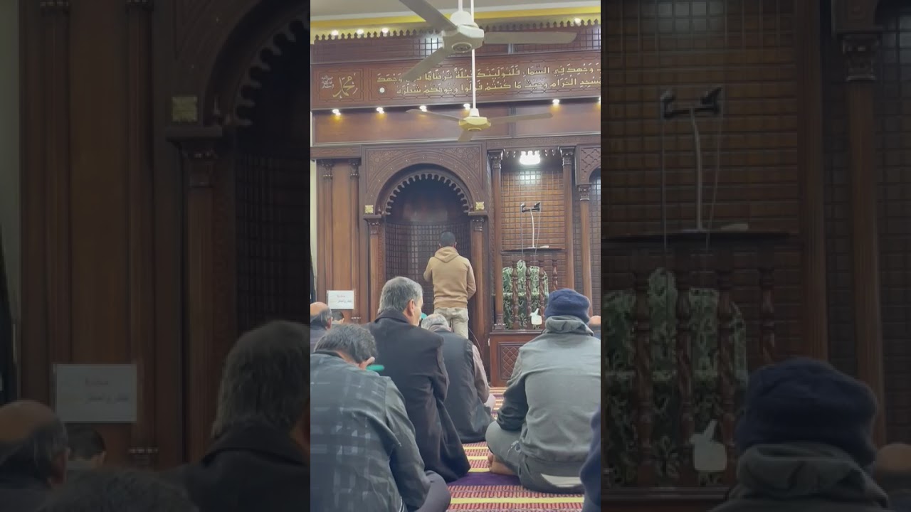 اذان عامر الطويل الداود الرمثا الأردن مسجد الحسين بن علي رضي الله عنه عند وفاة والدي رحمه الله