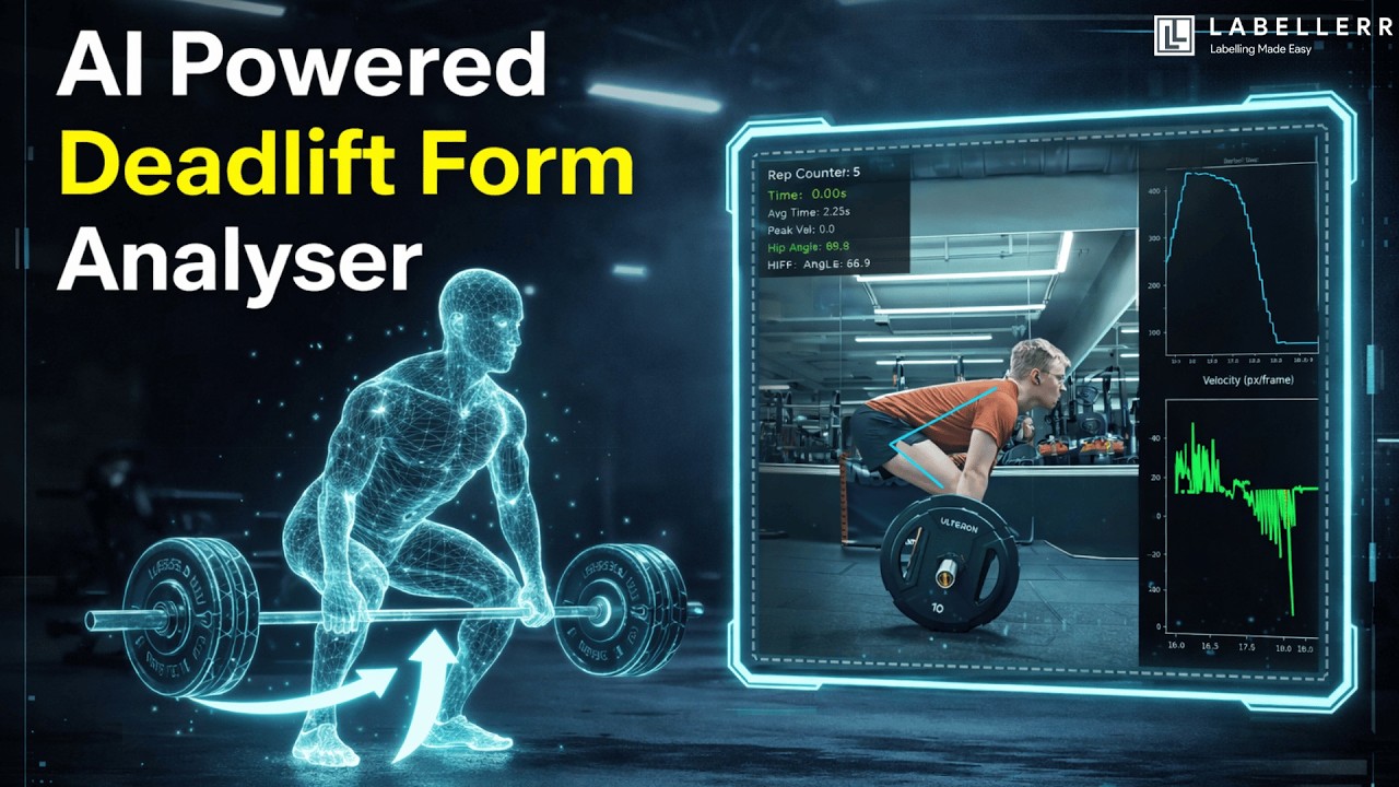 AI Deadlift Form Analyzer | Real-Time Bar Path & Biometric Tracking with YOLO