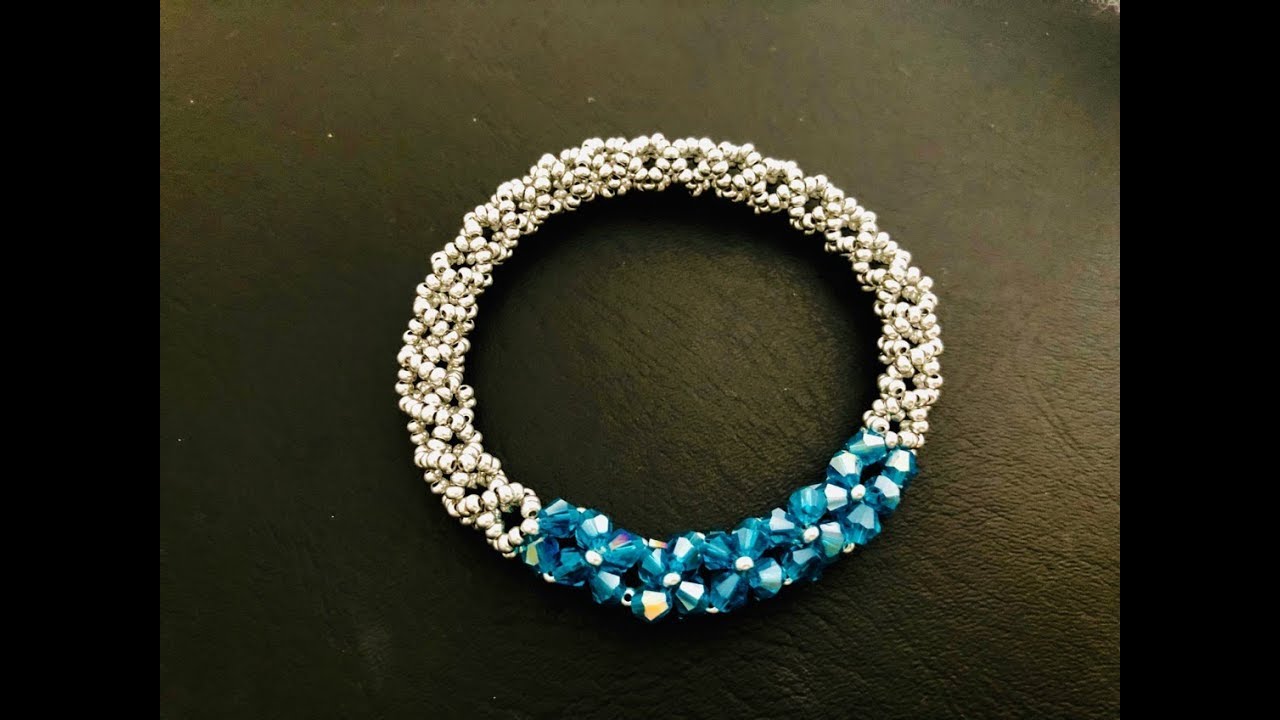 New Improvised video Tutorial for the Tubular Netting Beaded Bangle