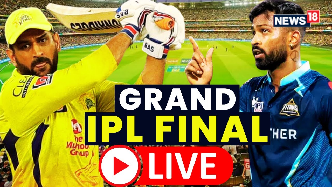 IPL 2023 Final Match Live | CSK Vs GT LIVE Final | Can Dhoni Beat Hardik Pandya? | English News LIVE