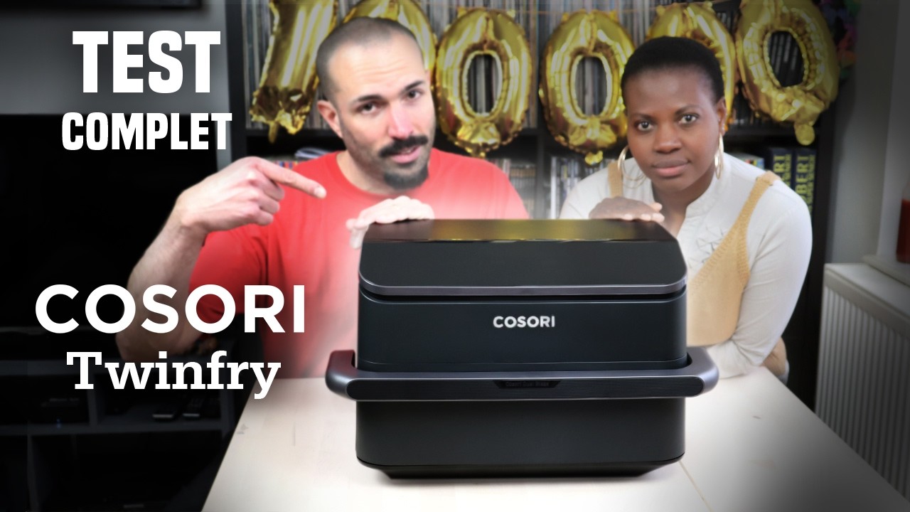 On Teste le COSORI TWINFRY AirFryer 10L !! TEST COMPLET 2CGM