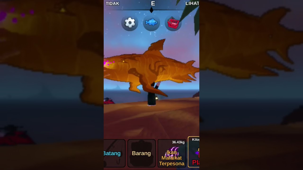 dapat ikan hiu legendaris fish it 