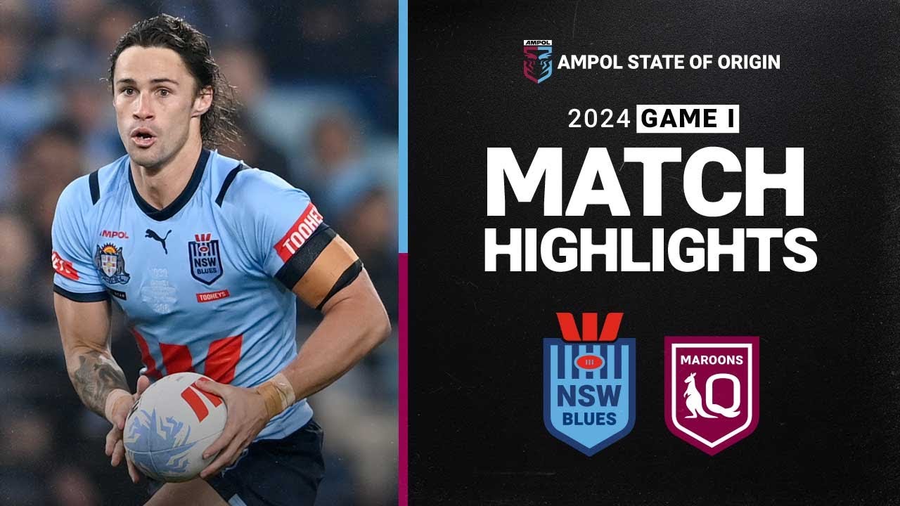 NRL Highlights | 2024 State of Origin Highlights | NSW Blues v QLD Maroons | Game 1
