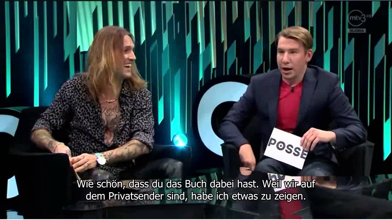 Samu Haber (Sunrise Avenue) - Finnisches Interview bei Posse mit deutschen Untertiteln