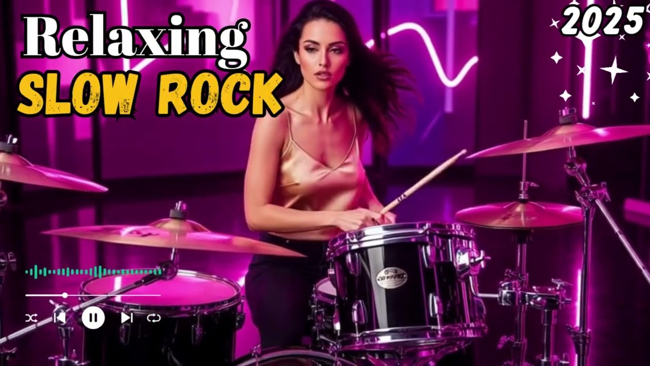 Relaxing Slow Rock Playlist 2025 🌙 | Emotional Ballads for Sleep & Calm Mind