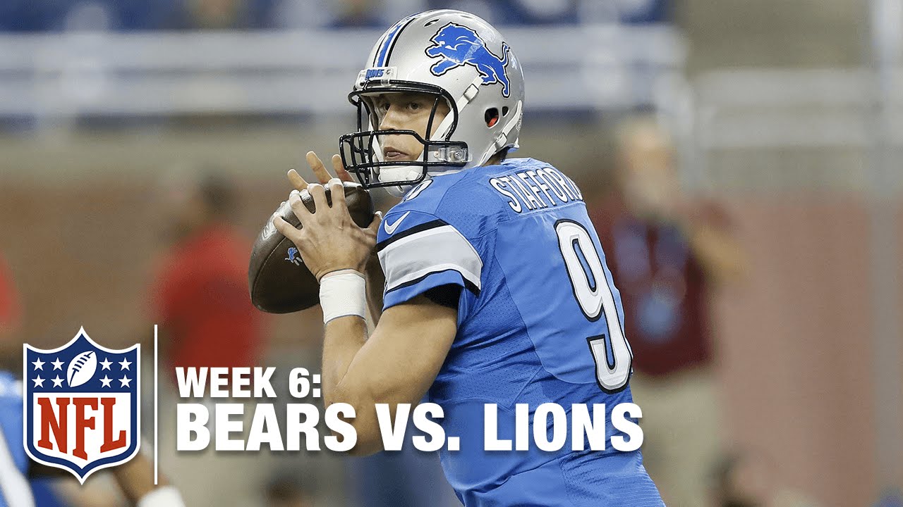 Matthew Stafford Connects with Lance Moore for the TD | Bears vs. Lions | NFL