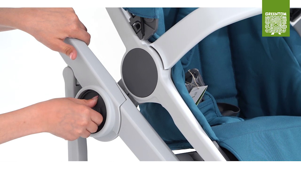 Greentom Reversible: How to fold with the seat