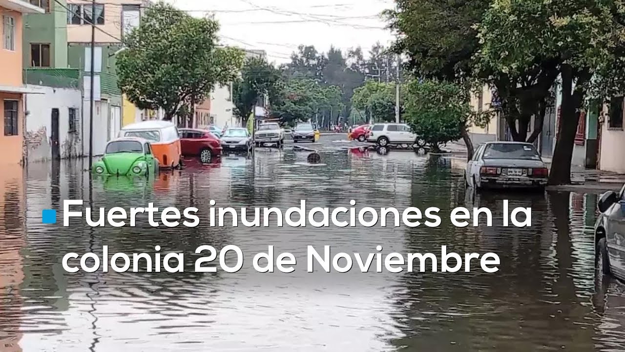 VARIAS CASAS INUNDADAS EN VENUSTIANO CARRANZA | Las bombas para drenar agua no funcionaron