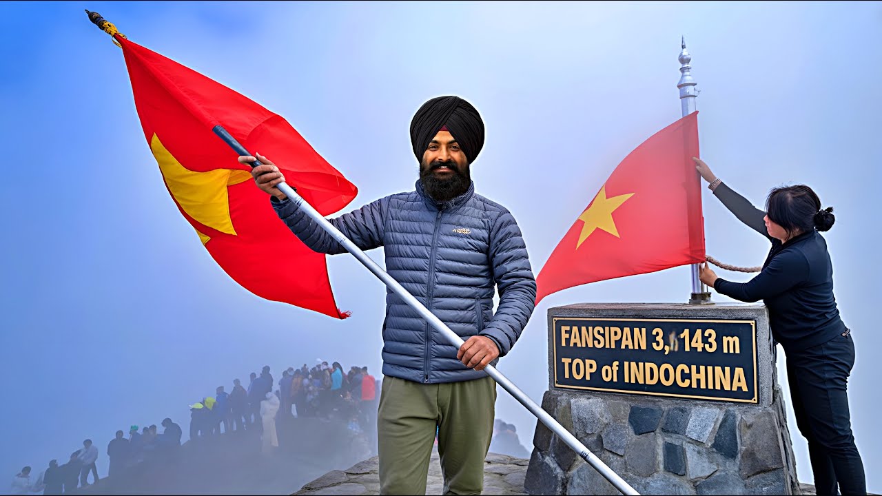 ਇੰਡੋਚਾਇਨਾ ਦੀ ਛੱਤ ਤੇ ਇੱਕ ਦਿਨ🇻🇳 The Roof Top of Indochina