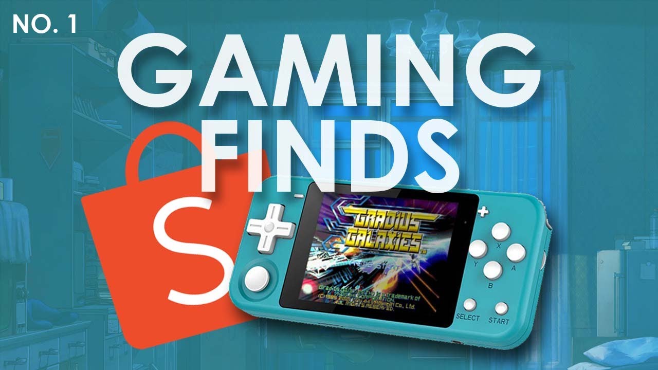 Gaming Finds: (Shopee) Console, Lights and Holder