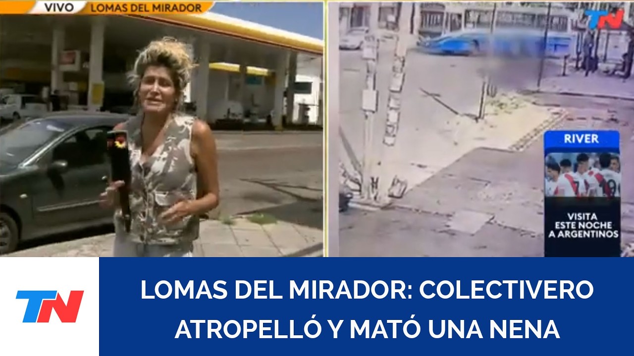 TRAGEDIA EN LOMAS DEL MIRADOR: un colectivero atropell&oacute; y mat&oacute; una nena