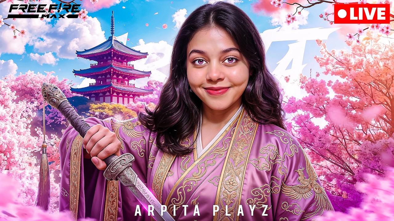 FREE FIRE LIVE🔥ARPITA PLAYZ💀Free fire live💗FF LIVE #shortsfeed #shortslive #ffshorts