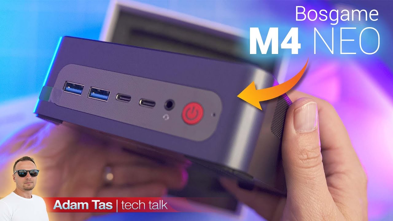 Обзор Bosgame M4 Neo — самый дешевый мини-ПК с USB4 и игровым расширением OCuLink!