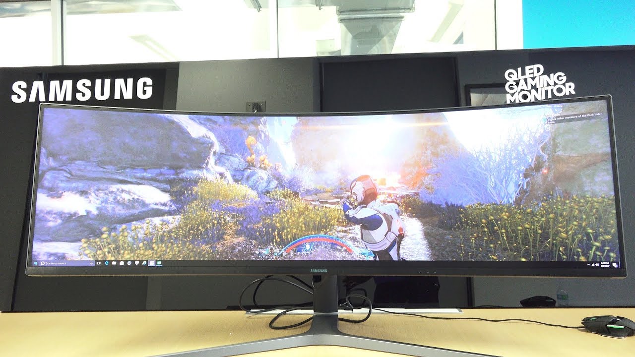 Samsung CHG 90 49-inch UltraWide HDR QLED Gaming Monitor: Behemoth!