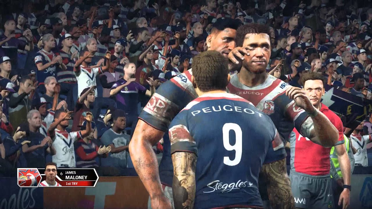 Rugby League Live 3 | PC Full Gameplay | Roosters v Storm | Legend | Golden Point