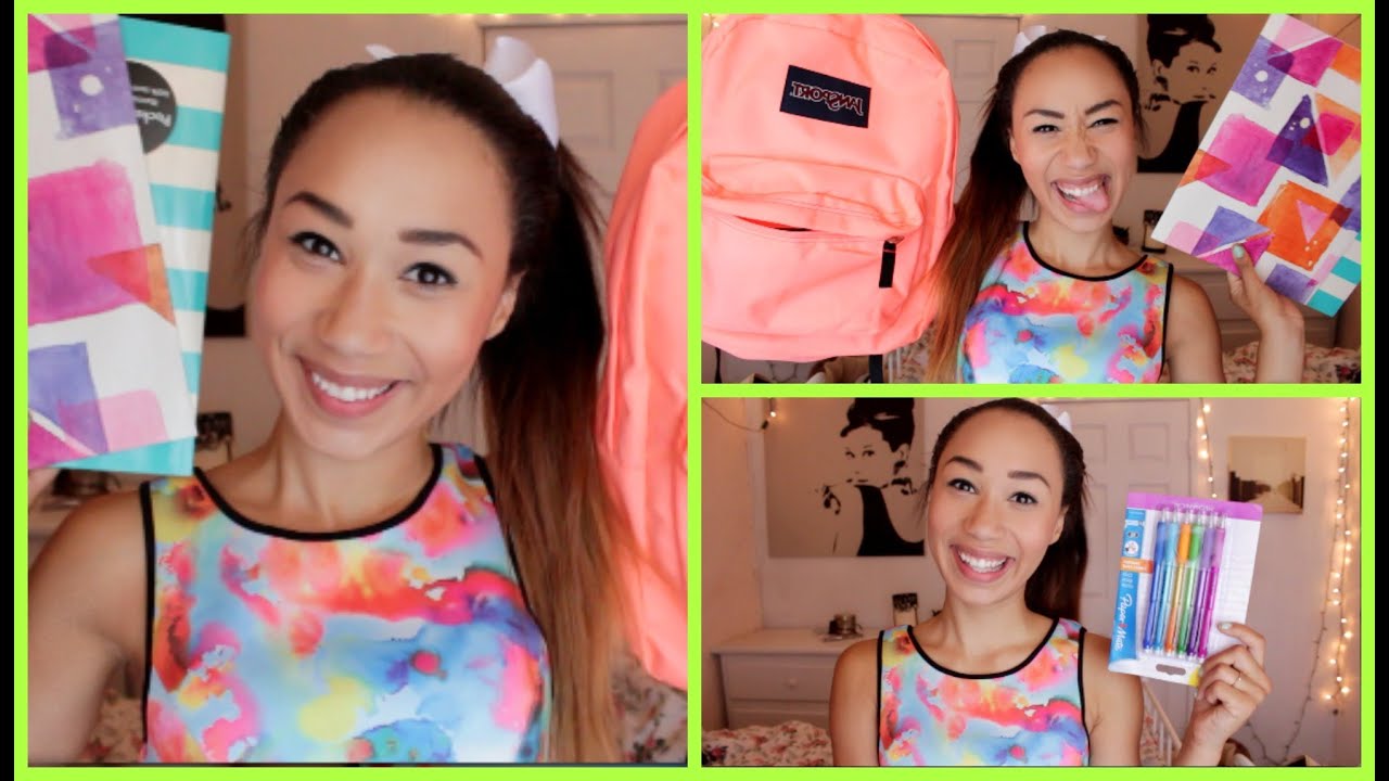 School Supplies Haul! Target, Amazon ♡ + GIVEAWAY | MyLifeAsEva