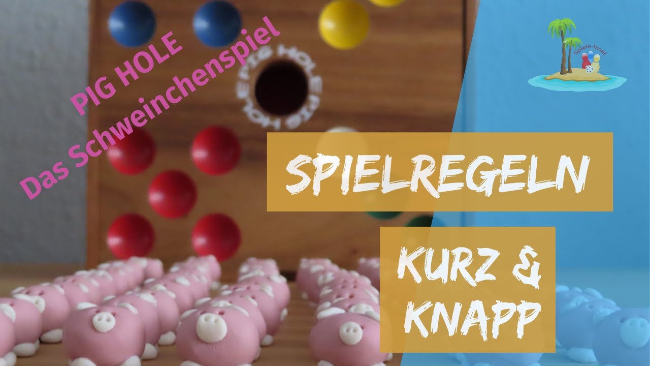 Pig Hole 🐷 - das Schweinchenspiel Anleitung