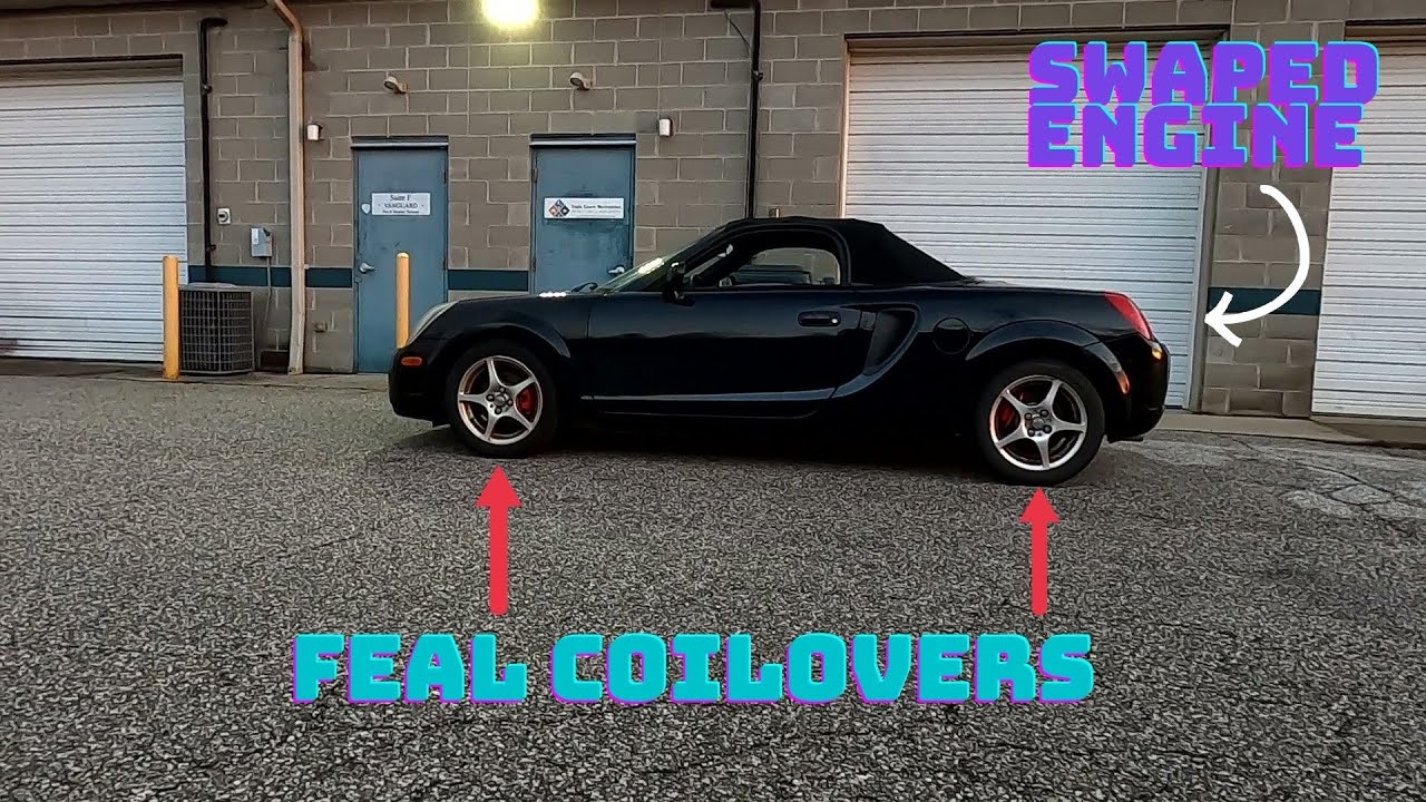 Engine Swap Toyota MR2 Spider Gets Feal Suspension Coilovers