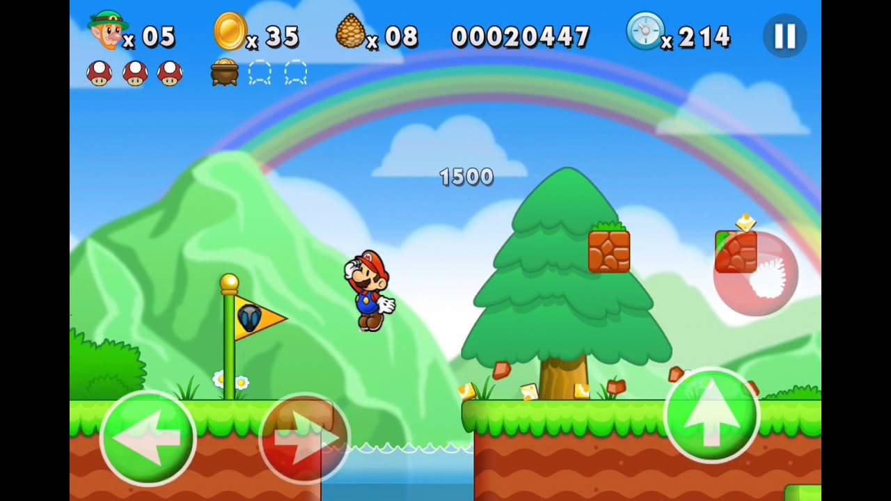 Super Jump World - Lep's World Mod: Super Mario Bros Theme (Jailbreak)