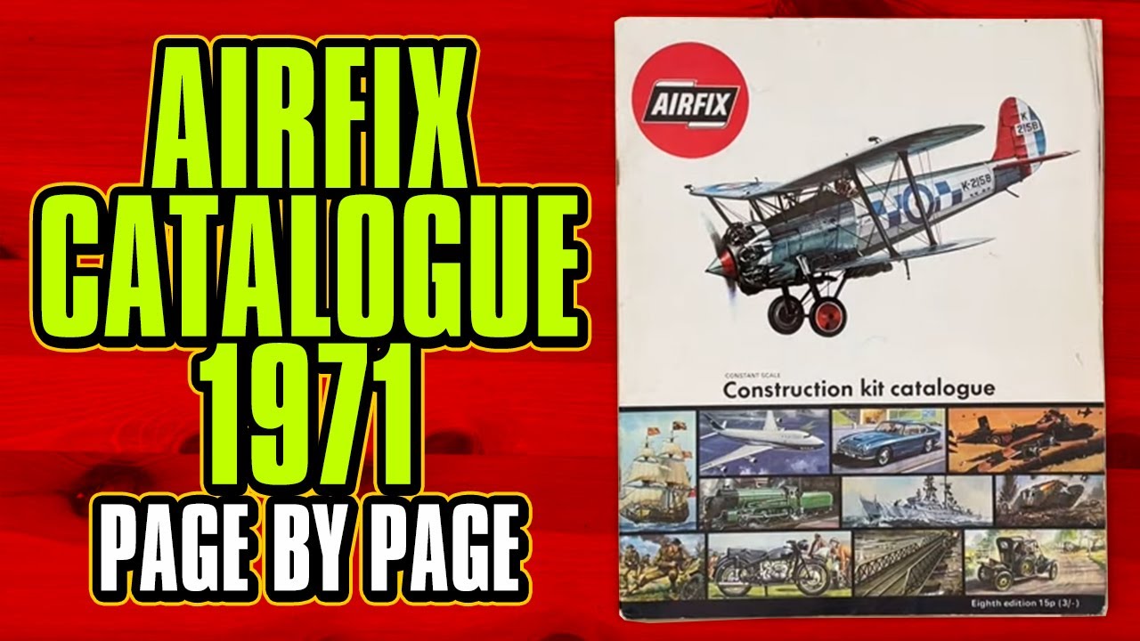 Airfix Catalogue 1971 Page by Page (Vintage Catalog) 8th Edition