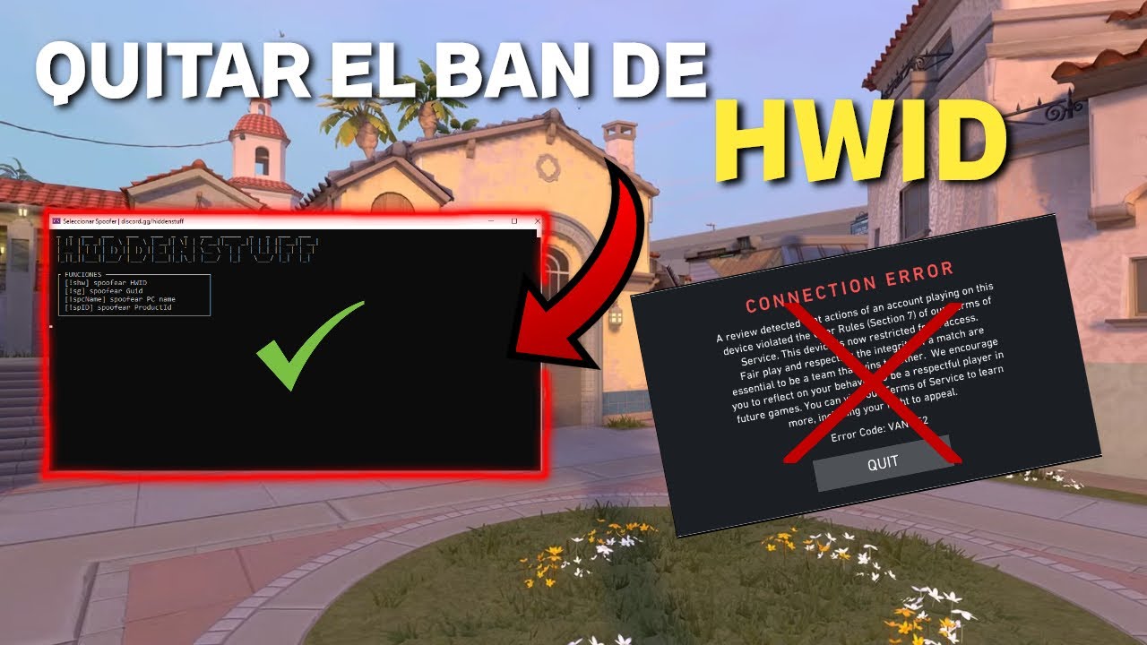 Como quitar VAN 152 | HWID ban Valorant