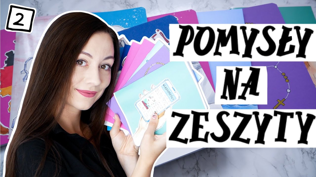 BACK TO SCHOOL Zeszyty DIY okładki i pierwsze strony 2021 - Część 2