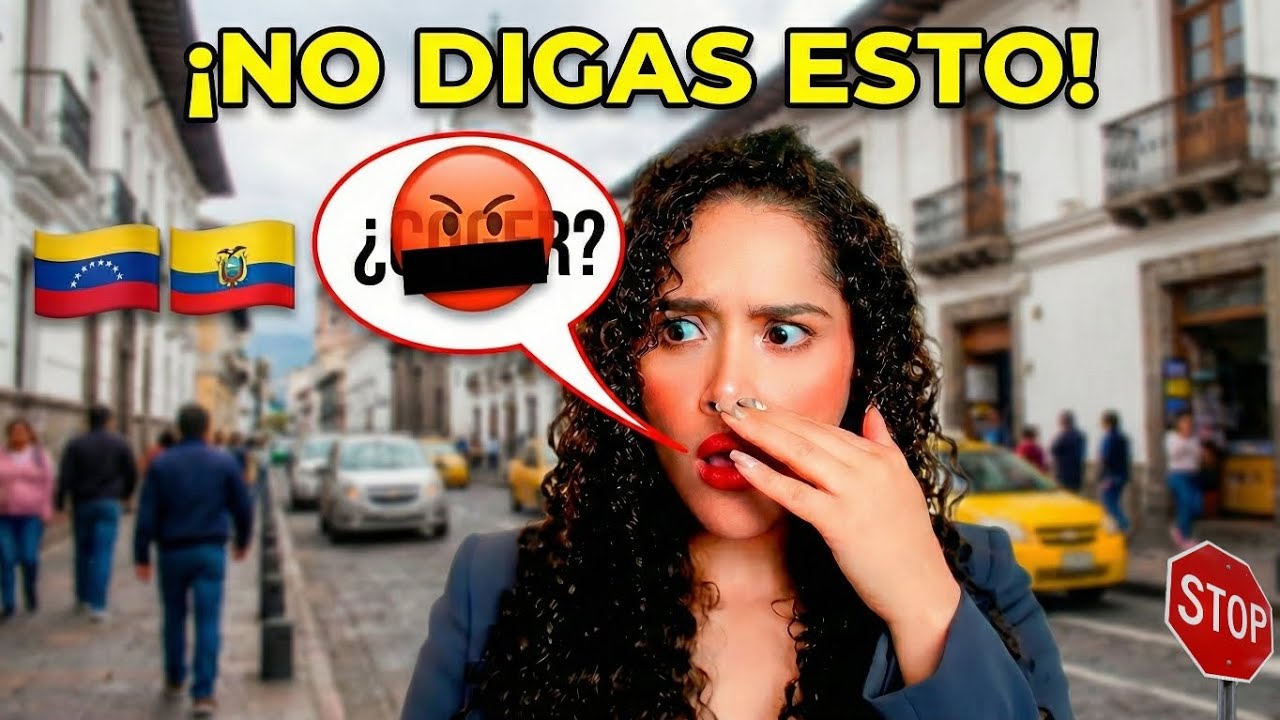 Dije esto en ECUADOR 🇪🇨😳 | 5 PALABRAS que tienen otro SIGNIFICADO✋🏻😲