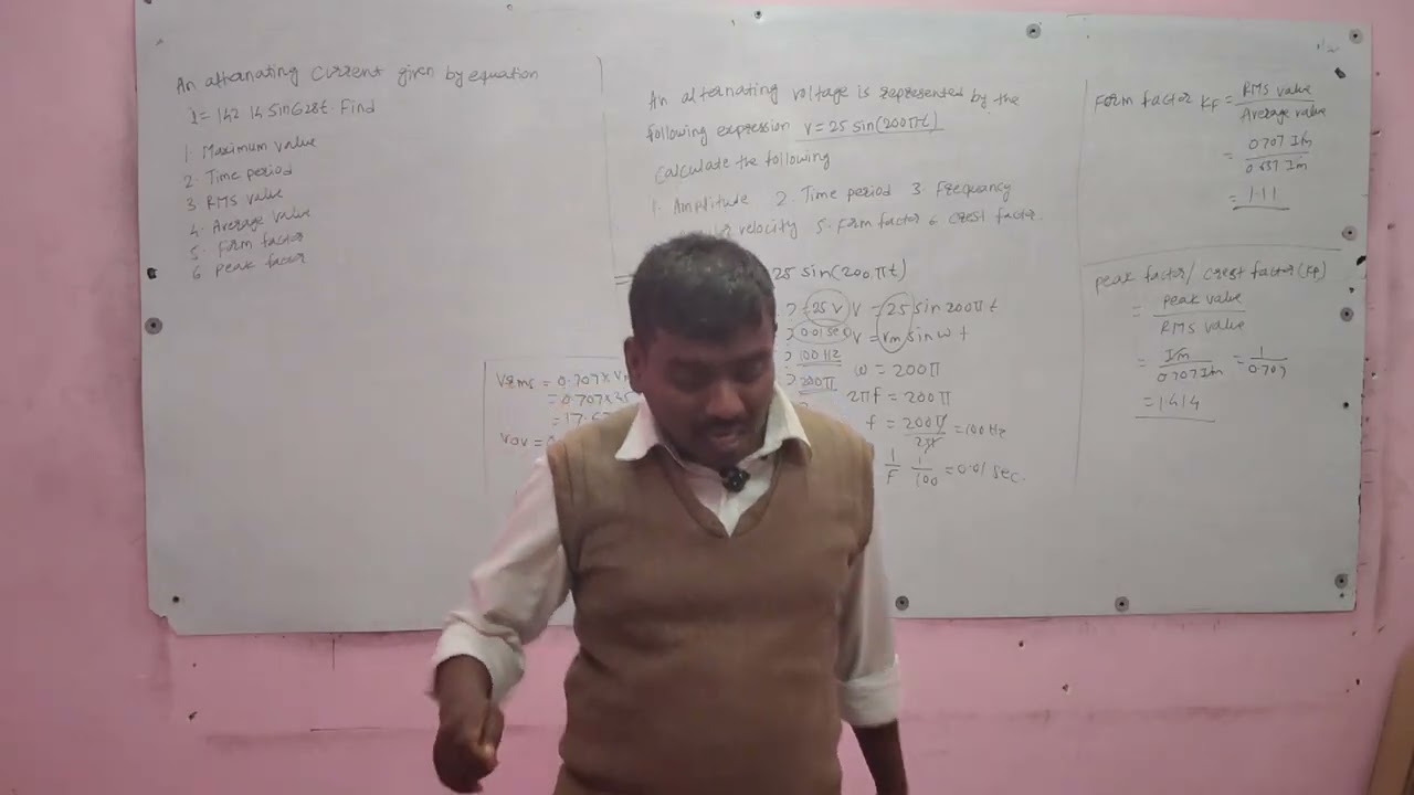 Numerical on Ac fundamental 