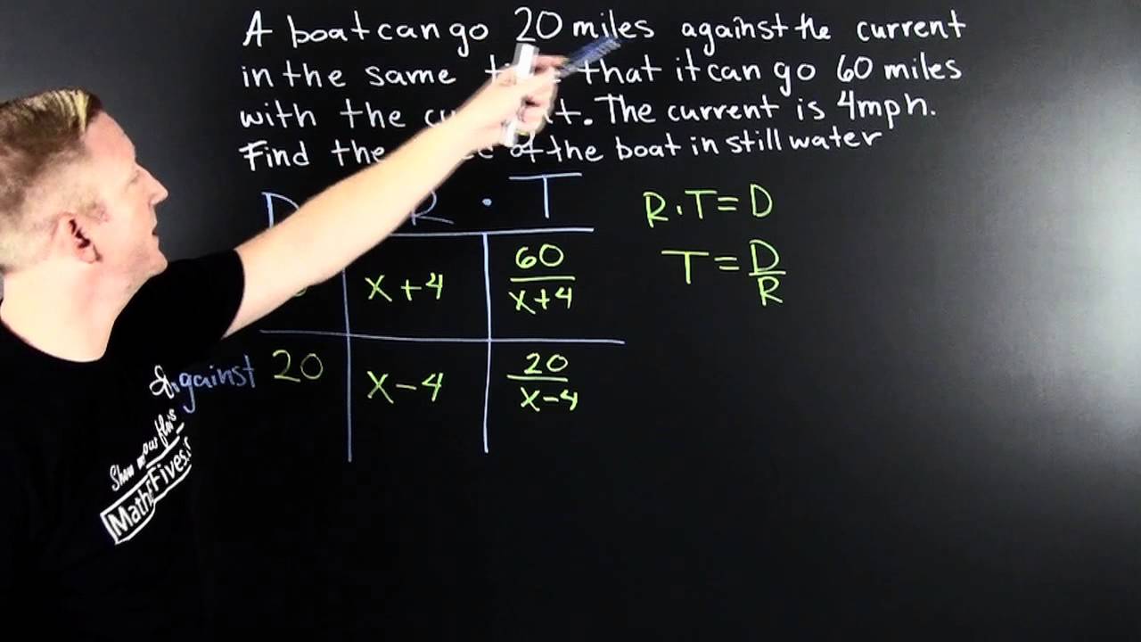 Distance = rate * time Word Problem, system of equations