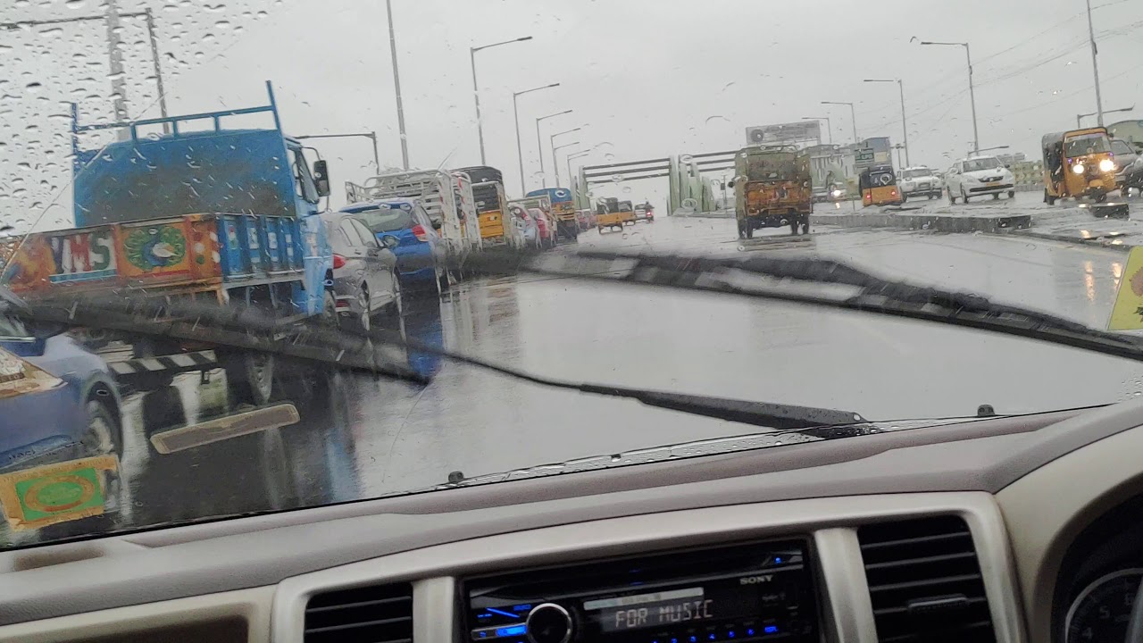 Chennai in the cast clone nivar (only Velachery bridge)