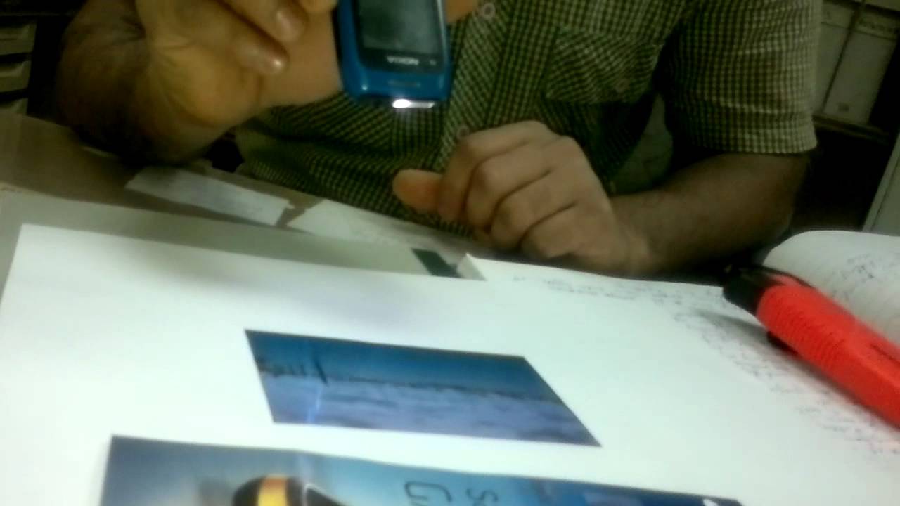 Nokia C1-00 converted to a projector beam