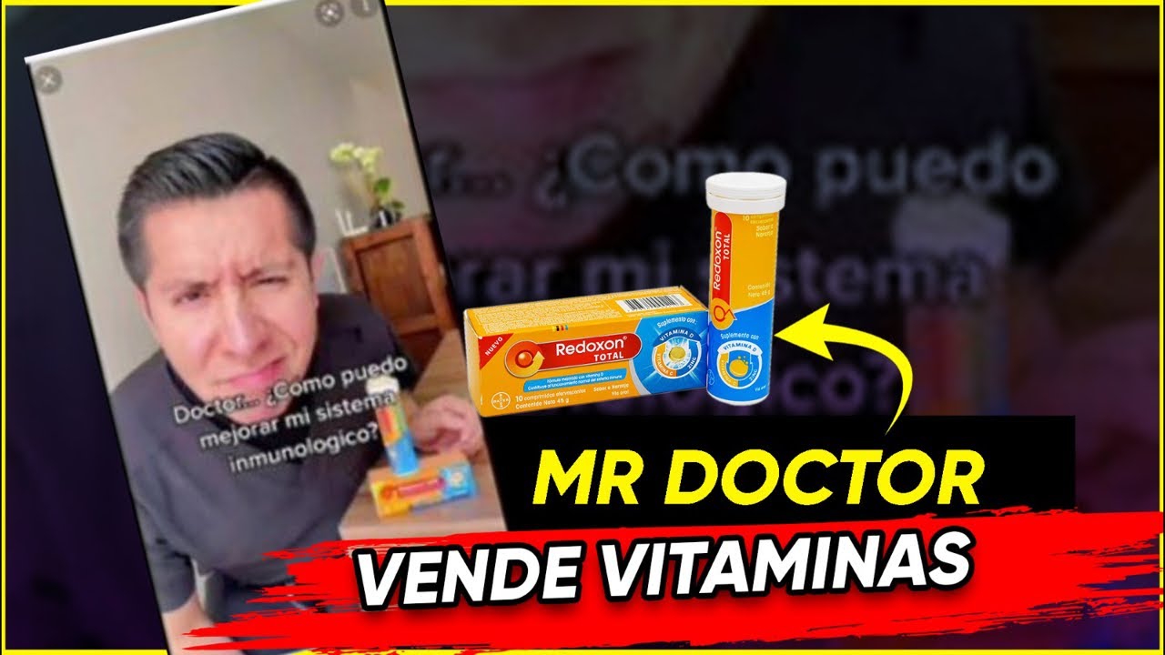 MR DOCTOR MIENTE: VENDE VITAMINAS