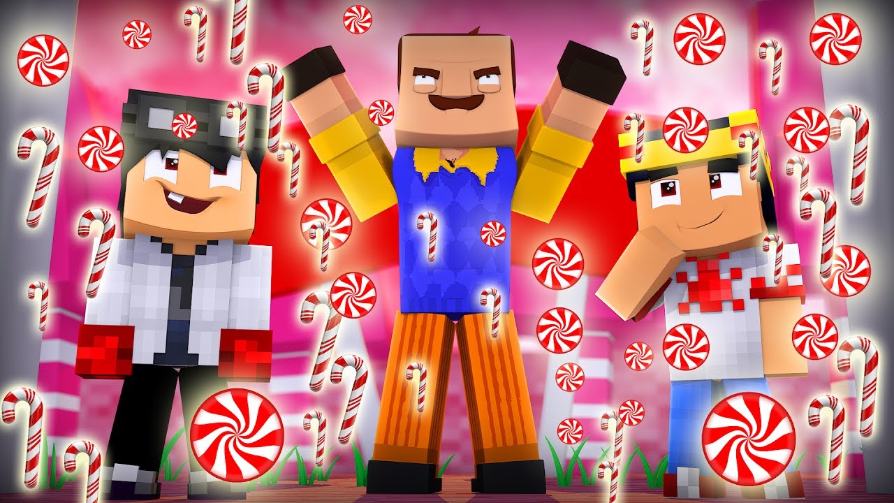 Minecraft: HELLO NEIGHBOR - CHUVA DE DOCES NO MINECRAFT | EP 54 ‹ WIIFEROIZ › [ WIIFEROIZ ]