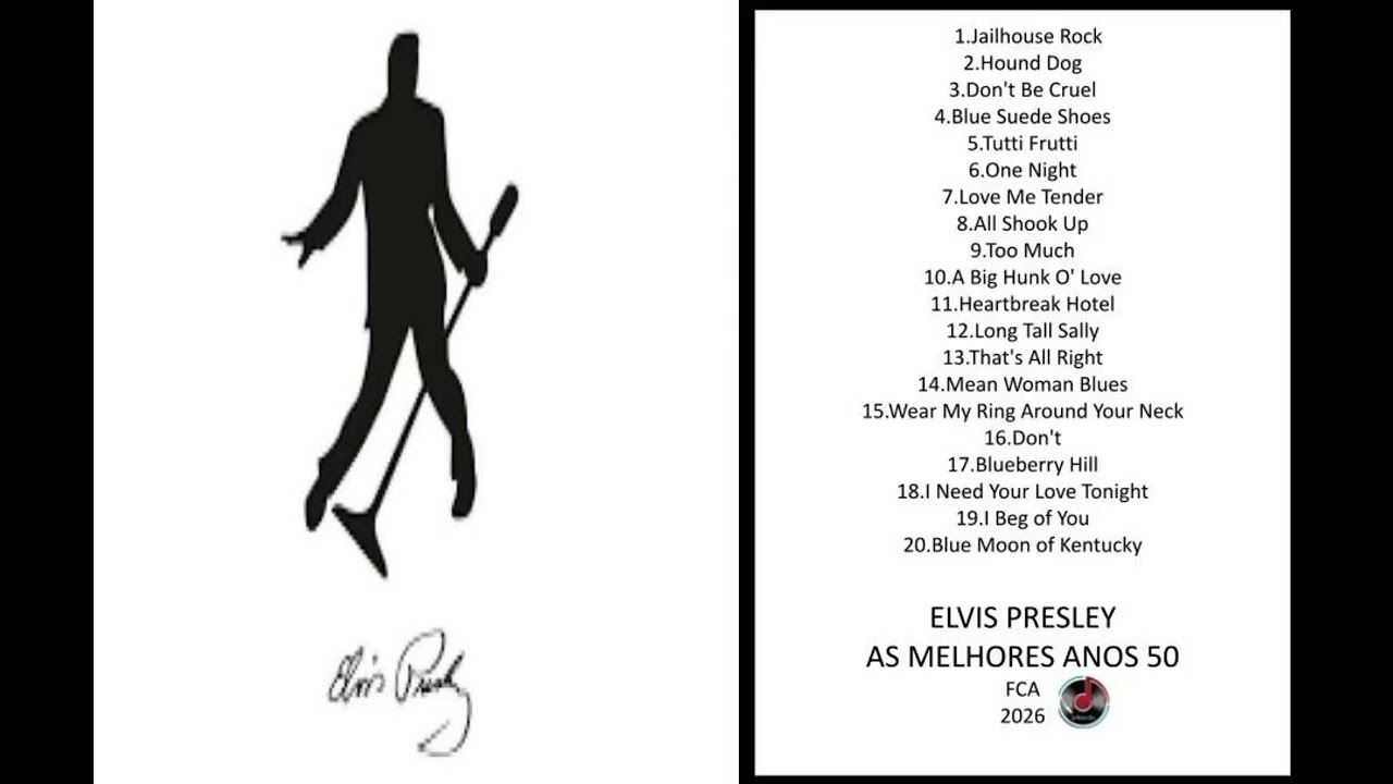 ELVIS PRESLEY   AS MELHORES ANOS 50
