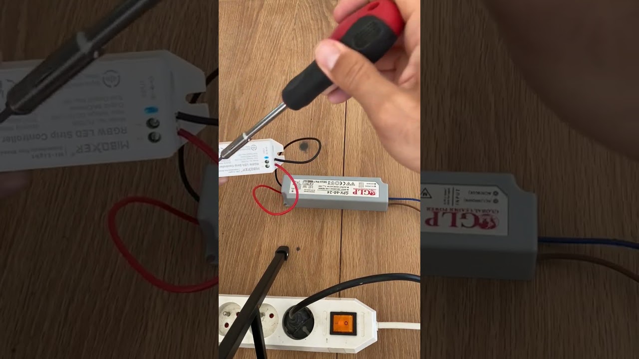 Branchement d'un ruban LED RGBW
