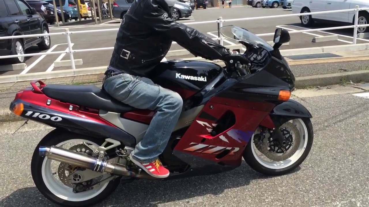 bike音速を超える ZZR1100 マフラーのサウンド